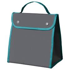 Erforderlig Lunch Bag 24x18x25 Grey Pungă Pranz G Food Containers Ikea Food Lunch Bag