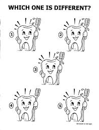 Coloring Pages For Kids And Their Teeth Icin Resim Sonucu Tandarts Thema