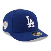 Men S New Era Royal Los Angeles Dodgers 2018 World Series Bound Side Patch Low Profile 59fifty Fitted Hat In 2021 Los Angeles Dodgers New Era Fitted Hats