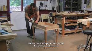 Tea Table Building Process By Doucette And Wolfe Furniture Makers Furniture Maker Tea Table Furniture