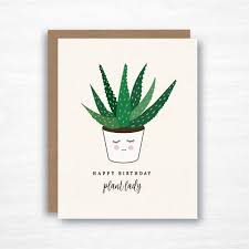 Simple Birthday Note For Friend Happy Birthday Plant Lady Friend Birthday Card Succulent Birthday Card Funny Birthday Card Birthday Card Girlfriend Birthday Cards For Friends Happy Birthday Friend Funny Birthday Cards