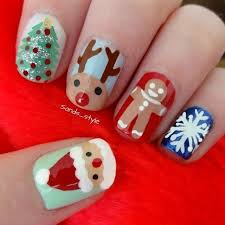 45 Inspiring Christmas Nails Art Ideas Wear4trend Christmas Nail Designs Xmas Nail Art Christmas Nails Easy