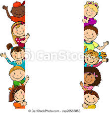 Free downloads are available with a watermark. Children With Long White Sheet Children With A Blank Sheet Of Paper Where You Can Enter Your Own Text Isolated No Effect Of Canstock