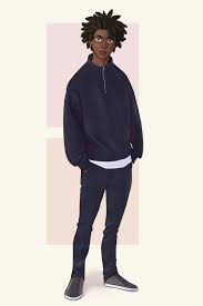 Animated Black Boy Cartoon Characters Glasses By Freemech Black Cartoon Characters Anime Character Design Black Art Pictures