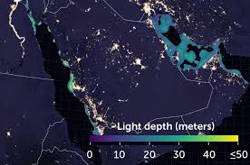sea has light pollution. These new maps ...