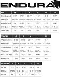 72 Organized Endura Mt500 Size Chart