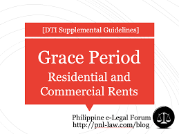 If you are in need of a sample lease agreement for a simple understanding, there are several websites with general examples of lease agreements, that may be adapted to your very own personal. Expanded Grace Period For Rents In Residential And Commercial Units Dti Amended Guidelines Philippine E Legal Forum