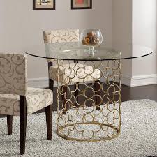 The overstock.com app lets you shop online from your phone or tablet. Quatrefoil Brush Gold Dining Table