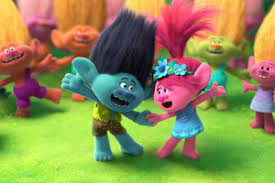 Branch regains his true colours by realizing that all is not lost when they are trapped and about to be eaten. Quiz Test Your Trolls World Tour Trivia Dreamworks Poppy