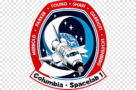 The red national aeronautics and space administration usa title is placed around the frame's perimeter. Sts 9 Space Shuttle Program Sts 1 Sts 8 Kennedy Space Center Nasa Label Logo Png Pngegg