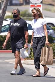 The official website of actor, writer, director, sylvester stallone. Sylvester Stallone And Jennifer Flavin Take A Walk To A Subway In Malibu 17 Gotceleb