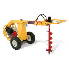 Ground Hog Towable Hydraulic Auger Rental The Home Depot