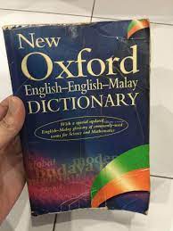 Translation is fast and saves you time. New Oxford English English Malay Dictionary Books Stationery Books On Carousell