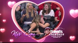 He looks at you, winks and sends a kiss. Cop An Eyeful Of The Best Or Blurst Kiss Cam Footage