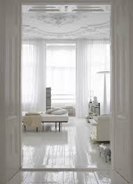 Inspiration High Gloss White Floors White Interior White Wood Floors White Rooms