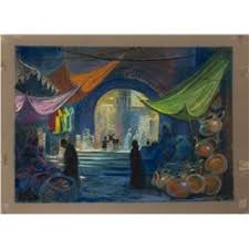 Original The Small One Mel Shaw Concept Painting.