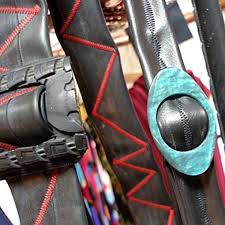 Aufgefrischt Fahrradschlauch Fahrrad Upcycling