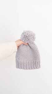 These chunky knit hat patterns will, indeed, help you fight off cold, windy weather. Bentley Free Easy Knit Hat Pattern Ashley Lillis