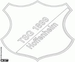 Tsg 1899 hoffenheim logo image: Hoffenheim Logo Coloring Page Printable Game