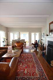 Would Love An Old Persian Rug In My Living Room Even A Threadbare One In 2021 Rugs In Living Room Living Room Leather Living Room Carpet Trends