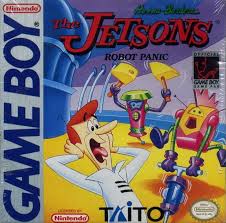 The Jetsons Robot Panic Box Shot For Game Boy Gamefaqs Gameboy Gameboy Games Vintage Video Games