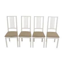 ikea ikea white with tan upholstered