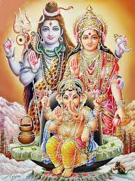 Shiva Parvati Ganesh Hindu Gods Shiva Parvati Images Shiva
