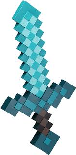 You can always download and modify . View Full Hd Diamond Sword Foam Replica Minecraft Diamond Sword Hd Png Download And Find More Transparent Minecraft Diamond Sword Minecraft Sword Minecraft