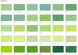 Kelly Green Color Chart Green Color Chart Green Color