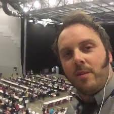 Counting underway at the Leeds Arena, Larry Budd is there.