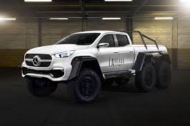 Pick Up Mercedes Classe X La Version Amg 63 6x6 Deja Illustree