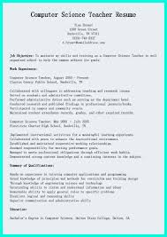 write computer programming resume