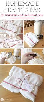 Homemade Heating Pad For Headaches Cramps One Good Thing By Jillee Homemade Heating Pad Diy Heating Pad Essential Oils For Headaches