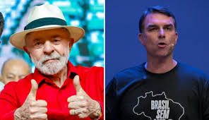 As intenções de voto de Lula e Flávio Bolsonaro no Piauí, em nova pesquisa Atlas
