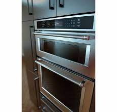 Explore our wall oven sales for current deals and savings on kitchenaid® wall ovens. Koce500ess Kitchenaid 30 Even Heat True Convection Combination Wall Oven With Built In Microwave And Satinglide