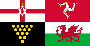 Flags of england, flags of scotland, flags of ireland, flags of wales and flags of northern ireland. England Scotland Ireland Wales Flags