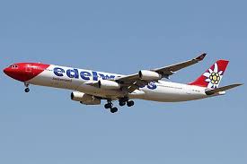 swiss lx8066 edw66 von zurich nach male