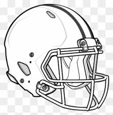 Print all of our football helmet coloring pages for free. Football Helmet Clip Art Black And White Transparent Png Clipart Images Free Download Clipartmax