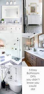 5 Easy Diy Bathroom Upgrades That Will Surprise You Modernize Simple Bathroom Remodel Inexpensive Bathroom Remodel Cheap Bathroom Remodel