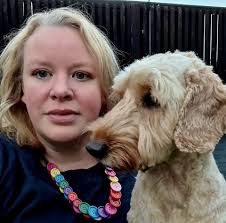 YIPPEE SKIPPY!! THANK YOU Jackie S. Bradbury & Carley Crittoure for Pets  for this outrageous anti puppy mill gown!!! I'll not only talk the talk &  walk the walk, but now I