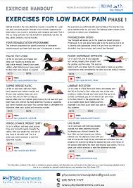 The female lies on her back and arches upward. Physio Elements Exciting News We Ve Prepared 4 Leaflets With Exercises For Back Pain Rehabilitation Each Leaflet Includes Exercises With Clickable Links For Videos So You Can Start Strengthening Your Back Muscles