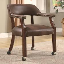Office furniture desks office chairs office shelves & storage file cabinets office & conference tables. Coaster Office Chairs Traditional Vinyl Office Side Chair With Nailhead Trim Rife S Home Furniture Office Side Chairs