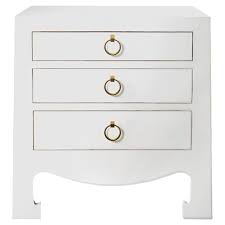 Maybe you would like to learn more about one of these? Bungalow 5 Jacqui Regency Golden White Lacquer 3 Drawer Nighstand Standard 21 29 W Kathy Kuo Home