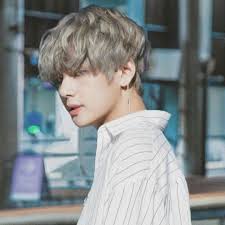 A Thread With Taehyung Gray Hair And White Shirt Follow Taetaessie For More Bts Hair Colors Kpop Hair Color Taehyung