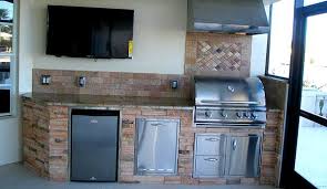 Stainless steel ada compliant combo sink outdoor kitchen cabinet Outdoor Kitchens Custom Cabinets Countertops Cornerstone