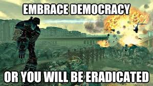 Liberty Prime Fallout Meme Fallout Game Quotes