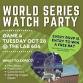 World Series Watch Party event in Bozeman, MT