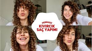 Saclarimi Nasil Bonus Kivircik Yaptim Bir Iki Ipucu Verdim How To Make Curly Hair Youtube
