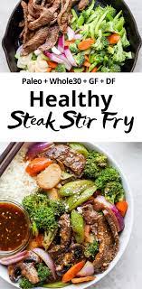 Easy Steak Stir Fry Recipe Healthy Steak Recipes Healthy Steak Round Steak Recipes