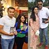 The first marriage was to tv3 sports commentator, akbar shaari, and the second to johor. 1